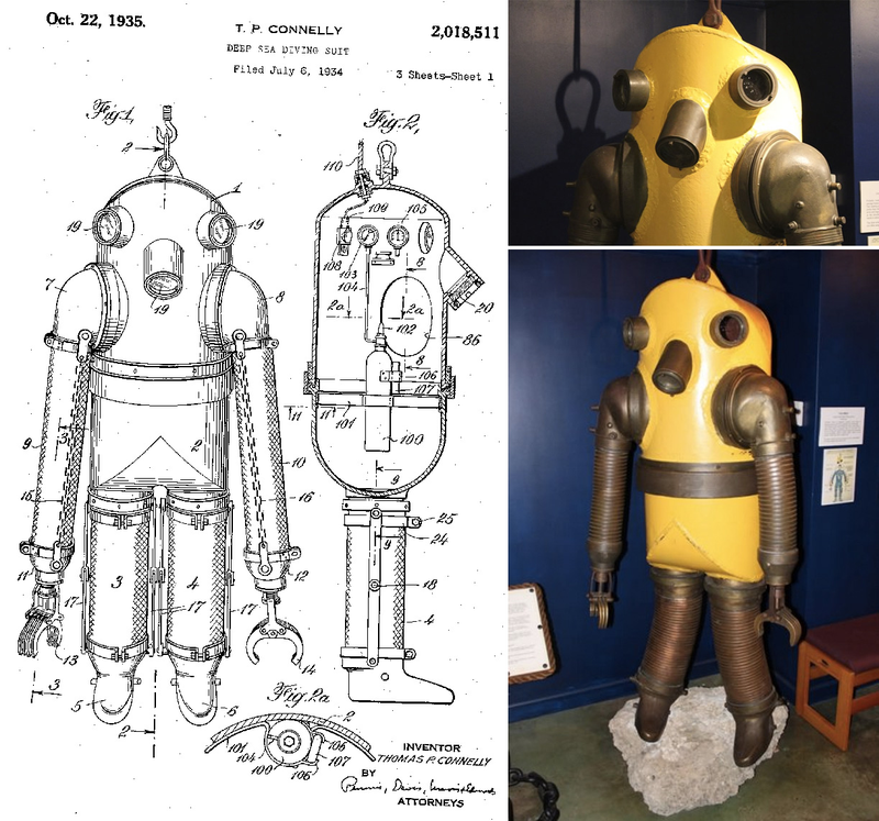 Illustration for article titled The Evolution of the Atmospheric Diving Suit